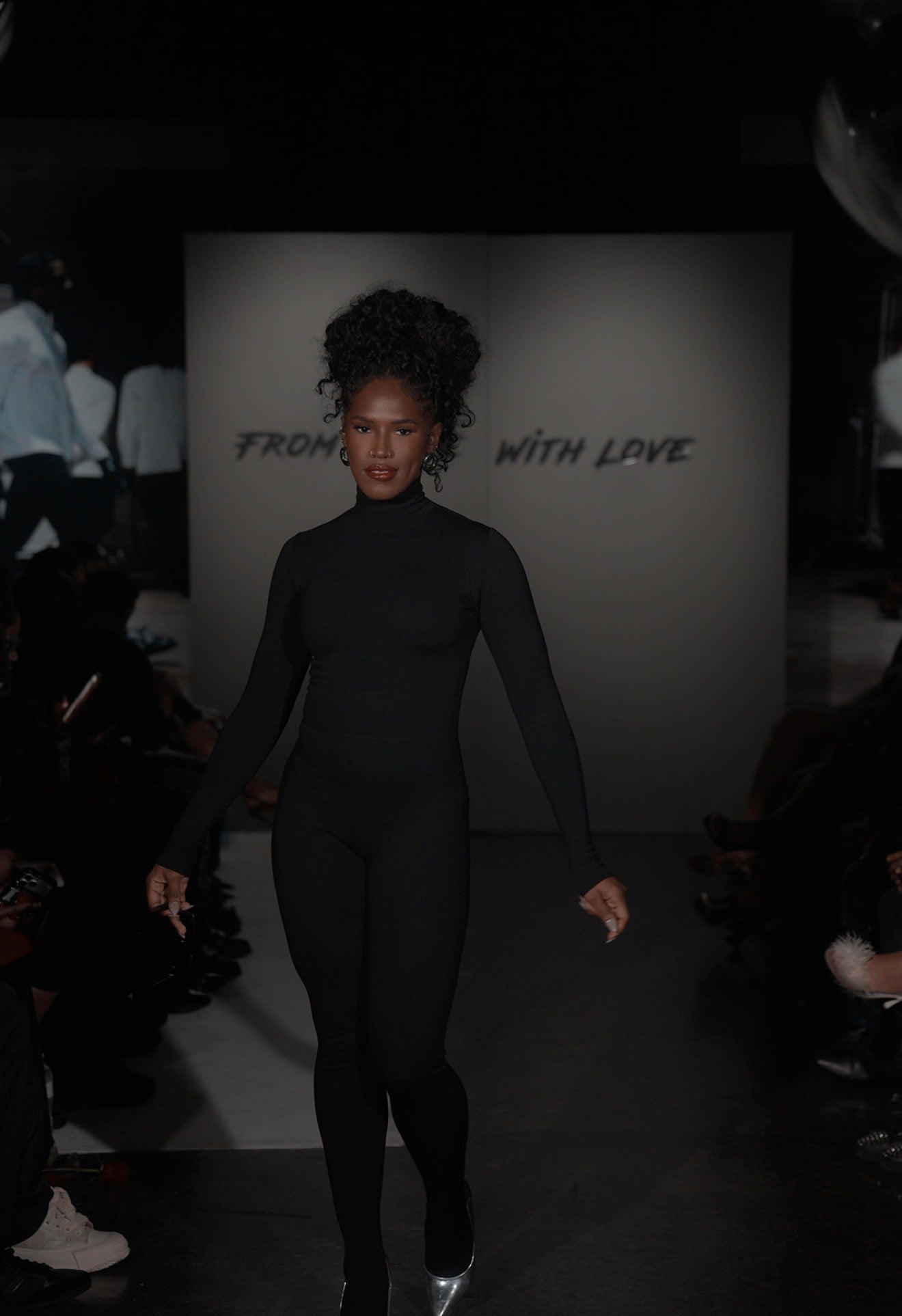 THE RIQUE BODYSUIT BLACK